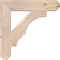 Ekena Millwork Balboa Craftsman Smooth Bracket, Douglas Fir, 3 1/2"W x 20"D x 20"H BKT04X20X20BOA04SDF - alternate 4